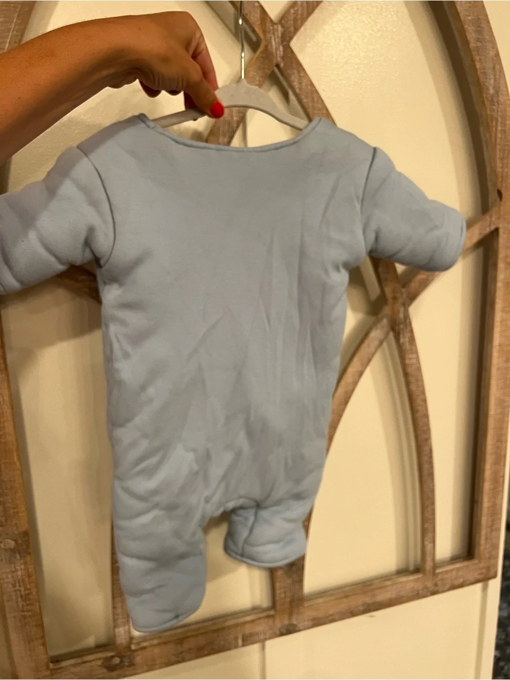 Baby Merlin Magic Sleepsuit in Light Blue - Cozy Infant Sleep Sack